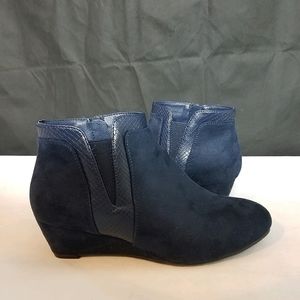 Navy Booties